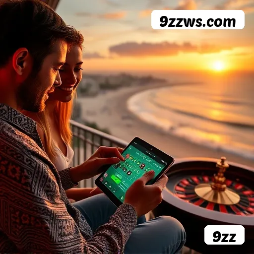 Aplicativo móvel 9zz para iOS e Android